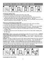 Preview for 12 page of Vacmaster VBV1330PF Operator'S Manual