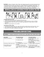 Предварительный просмотр 11 страницы Vacmaster VBV1412P Operator'S Manual