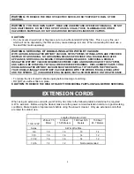 Preview for 4 page of Vacmaster VBV809PF Operator'S Manual