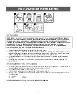 Preview for 7 page of Vacmaster VBV809PF Operator'S Manual