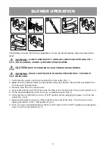 Preview for 11 page of Vacmaster VBVB611PF 1101 Operator'S Manual