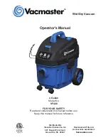 Vacmaster VF408 Operator'S Manual preview