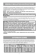 Preview for 4 page of Vacmaster VF409 Operator'S Manual