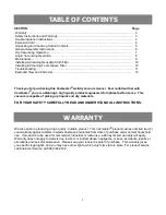 Preview for 2 page of Vacmaster VH105 Operator'S Manual