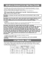 Preview for 4 page of Vacmaster VH105 Operator'S Manual