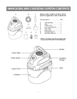 Preview for 5 page of Vacmaster VH105 Operator'S Manual