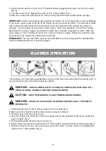 Preview for 10 page of Vacmaster VHB305M Operator'S Manual