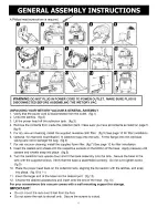 Preview for 6 page of Vacmaster VHB307WM Operator'S Manual