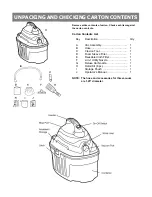 Preview for 5 page of Vacmaster VJ205 Operator'S Manual