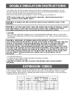 Предварительный просмотр 4 страницы Vacmaster VJ206F Operator'S Manual