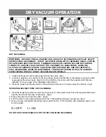 Предварительный просмотр 7 страницы Vacmaster VJ507 Operator'S Manual