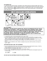 Предварительный просмотр 7 страницы Vacmaster VJ809 Operator'S Manual