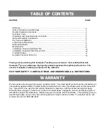 Preview for 2 page of Vacmaster VJC1210PF Operator'S Manual