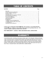 Preview for 2 page of Vacmaster VJC1412PWT 0201 Operator'S Manual