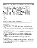 Предварительный просмотр 6 страницы Vacmaster VJC1612PF 0201 Operator'S Manual