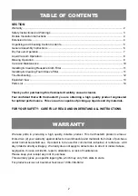 Preview for 2 page of Vacmaster VJC607PF 0101 Operator'S Manual