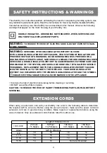 Preview for 4 page of Vacmaster VJC607PF 0101 Operator'S Manual