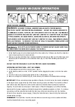 Preview for 8 page of Vacmaster VJC607PF 0101 Operator'S Manual