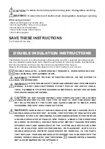 Preview for 3 page of Vacmaster VJF608PF 0201 User Manual