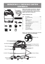 Предварительный просмотр 7 страницы Vacmaster VJF910PF Operator'S Manual