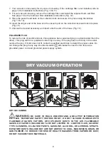 Предварительный просмотр 9 страницы Vacmaster VJF910PF Operator'S Manual