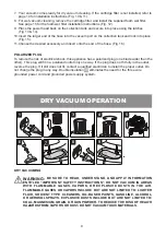 Предварительный просмотр 9 страницы Vacmaster VJF912PF 0201 Operator'S Manual