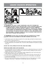 Предварительный просмотр 12 страницы Vacmaster VJF912PF 0202 Operator'S Manual