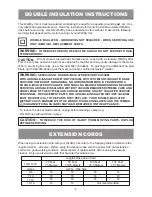 Preview for 4 page of Vacmaster VJH1211PF 0201 Operator'S Manual