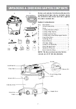 Preview for 7 page of Vacmaster VJH1211PF 0204 Operator'S Manual