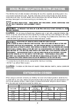 Preview for 4 page of Vacmaster VJH1211PF 1101 Operator'S Manual