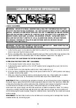 Preview for 8 page of Vacmaster VJH1211PF 1101 Operator'S Manual