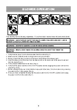 Preview for 9 page of Vacmaster VJH1211PF 1101 Operator'S Manual