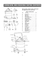 Предварительный просмотр 5 страницы Vacmaster VJS1211 Operator'S Manual