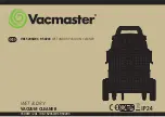 Vacmaster VK1520SIWC Manual preview