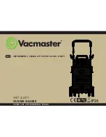 Preview for 1 page of Vacmaster VK1530SIWDC-T 950204 Instructions Manual