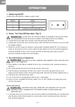 Preview for 10 page of Vacmaster VK1620SWC Original Instructions Manual