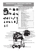 Preview for 8 page of Vacmaster VK609PFR 0201 Operator'S Manual