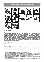 Предварительный просмотр 11 страницы Vacmaster VK809PIWR Operator'S Manual