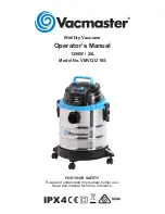 Vacmaster VMVQ1218S Operator'S Manual preview