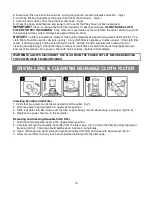 Preview for 10 page of Vacmaster VMVQ1220SS Operator'S Manual