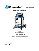 Vacmaster VMVQ1530SWDC Operator'S Manual preview