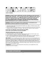 Preview for 11 page of Vacmaster VMVQ1530SWDC Operator'S Manual