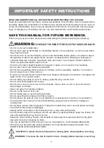 Preview for 3 page of Vacmaster VOA407S Operator'S Manual