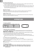 Preview for 8 page of Vacmaster VOC1218PF Original Instructions Manual