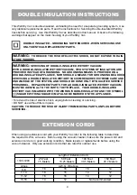 Preview for 4 page of Vacmaster VOC507PF Operator'S Manual