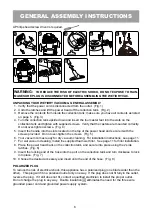 Preview for 6 page of Vacmaster VOC507PF Operator'S Manual