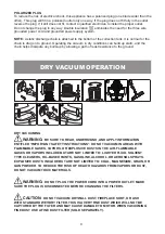 Предварительный просмотр 9 страницы Vacmaster VOC508S Operator'S Manual