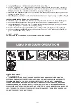 Предварительный просмотр 10 страницы Vacmaster VOC508S Operator'S Manual