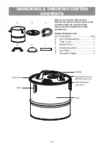 Предварительный просмотр 22 страницы Vacmaster VOC508S Operator'S Manual