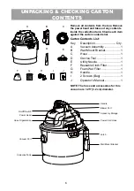 Preview for 6 page of Vacmaster VOM205P Operator'S Manual